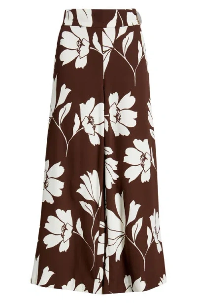 Anne Klein Plus Size Hardware Pull-on Crop Pants In Brown