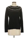 Anne Klein Pullover Sweater In Black