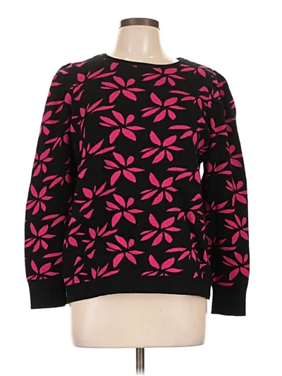 Pre-owned Anne Klein Pullover Sweater In Black