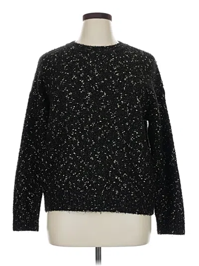 Pre-owned Anne Klein Pullover Sweater In Black