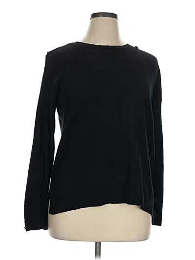 Pre-owned Anne Klein Pullover Sweater In Black