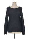 Anne Klein Pullover Sweater In Blue