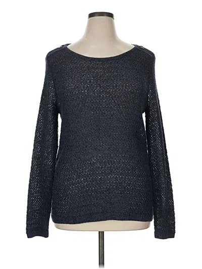 Anne Klein Pullover Sweater In Blue