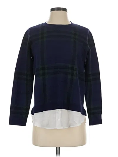 Pre-owned Anne Klein Pullover Sweater In Blue