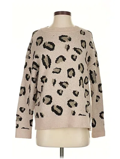 Pre-owned Anne Klein Pullover Sweater In Brown