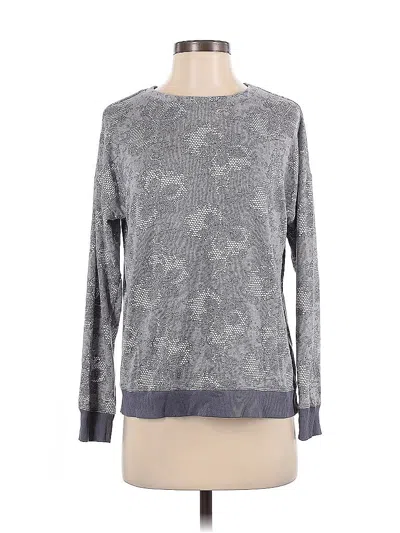 Pre-owned Anne Klein Pullover Sweater In Gray
