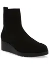 Anne Klein Quest Womens Ankle Wedge Mid-calf Boots In Black