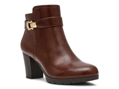 Anne Klein Redding Bootie In Brown