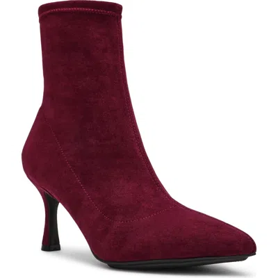 Anne Klein Reese Pointed Toe Boot In Brown