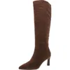 Anne Klein Rene Womens Pointed Toe Tall Knee-high Boots In Gold