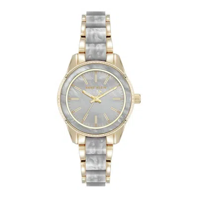 Anne Klein Resin Bracelet Ladies Watch In Gold