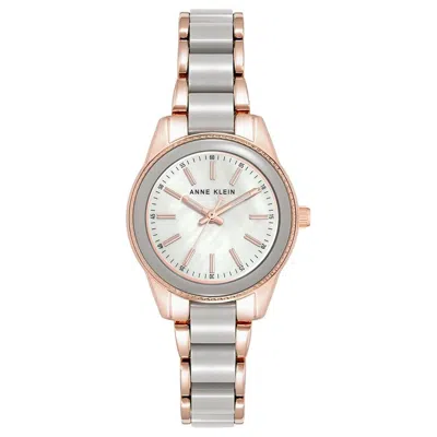 Anne Klein Resin Bracelet Ladies Watch In Gold