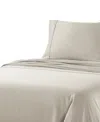 Anne Klein Reverie 100% Cotton Sateen 4-pc. Sheet Set, King In Sand