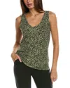Anne Klein Reversible Tank In Black