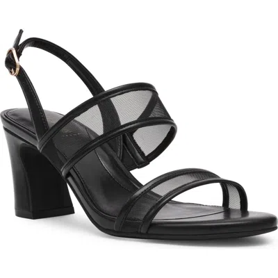 Anne Klein Rhonda Slingback Sandal In Black