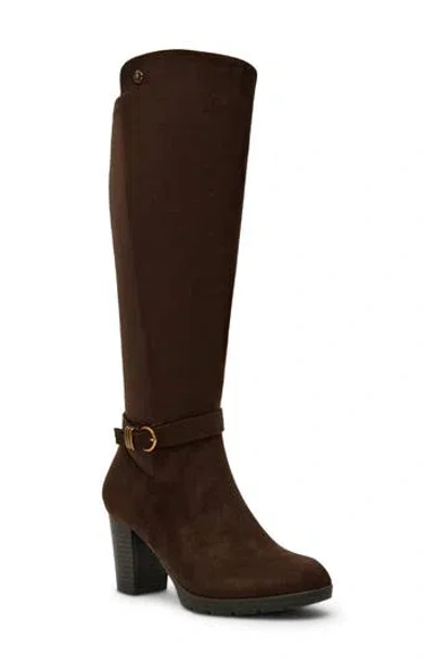 Anne Klein Rissa Knee High Boot In Brown