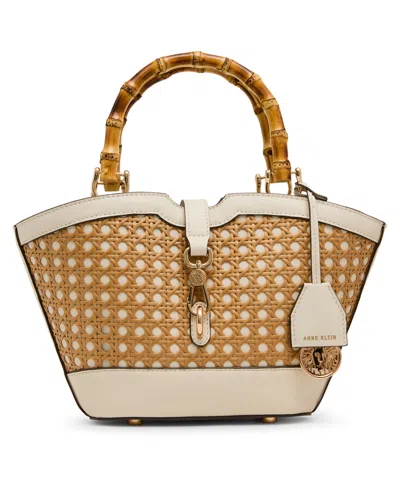 Anne Klein Rounded Medium Top Handle Tote Bag In Multi