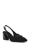 Anne Klein Royce Slingback Pointed Toe Pump In Black