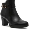 Anne Klein Rumor Platform Bootie In Black