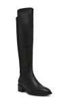 Anne Klein Candela Riding Boot In Black Leather