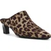 Anne Klein Sabrine Mule In Leopard
