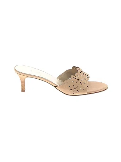 Pre-owned Anne Klein Sandals In Brown