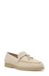 Anne Klein Women's Sadrine Slip Linen Loafers In Beige