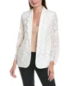 ANNE KLEIN ANNE KLEIN SCALLOPED JACKET