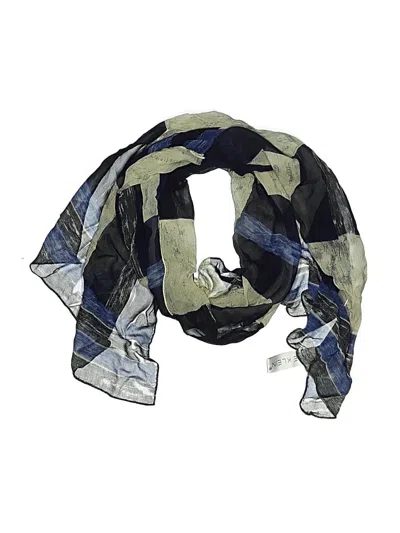 Pre-owned Anne Klein Scarf In Blue