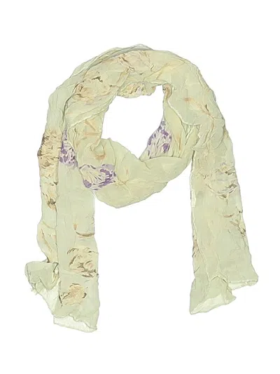 Pre-owned Anne Klein Scarf In Green