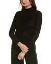 Shop Anne Klein Seamless Sweater In Black