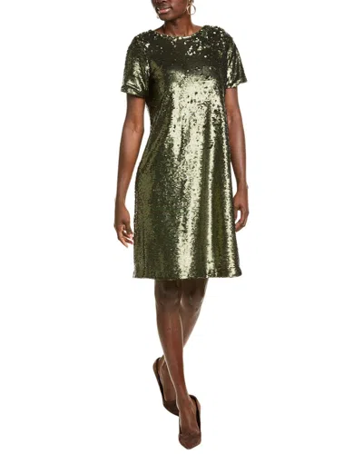 ANNE KLEIN SEQUIN T-SHIRT DRESS