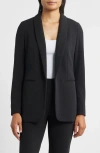 Anne Klein Shawl Collar Blazer In Black