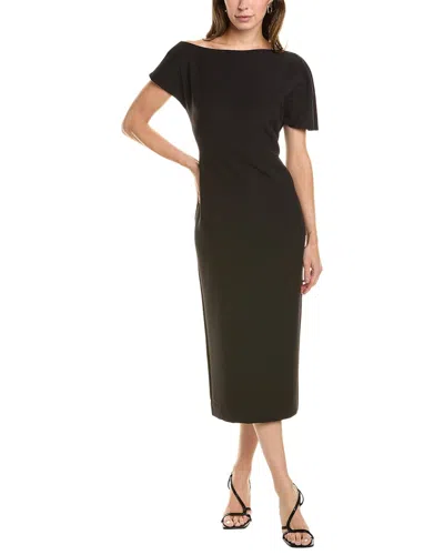 blue and white dress striped From All Angles & Stripe Cotton Midi Color:Black Elegant Women in Black 9 drawer