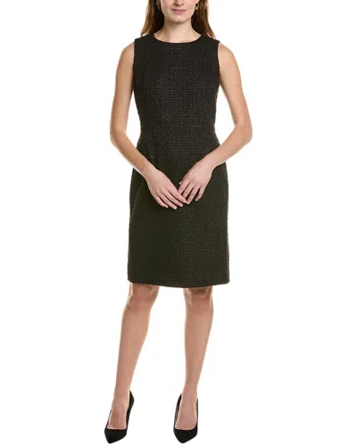 Anne Klein Sheath Dress In Black