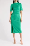 Anne Klein Short Sleeve Midi Dress