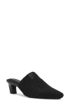Anne Klein Sianna Mule In Black Knit