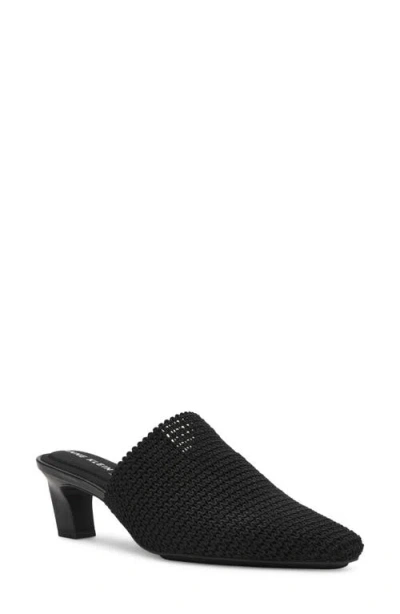 Anne Klein Sianna Mule In Black Knit