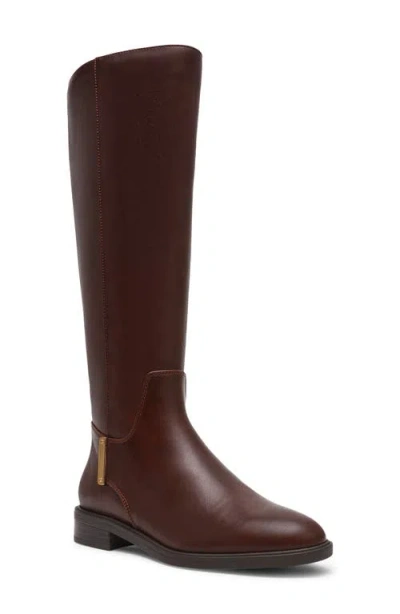 Anne Klein Sinclair Tall Boot In Animal Print