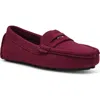 Anne Klein Skylar Knit Penny Loafer In Burgundy