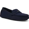 Anne Klein Skylar Knit Penny Loafer In Blue
