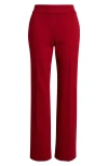 Anne Klein Slash Pocket Pants In Red