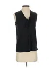 Anne Klein Sleeveless Blouse In Black
