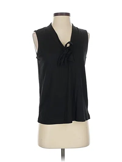 Anne Klein Sleeveless Blouse In Black
