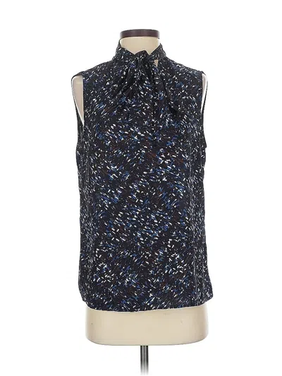 Pre-owned Anne Klein Sleeveless Blouse In Blue