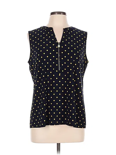 Anne Klein Sleeveless Blouse In Multi