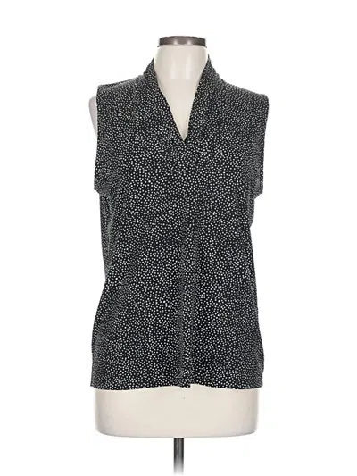 Pre-owned Anne Klein Sleeveless Blouse In Gray