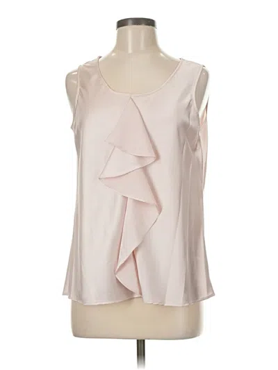 Pre-owned Anne Klein Sleeveless Blouse In Pink