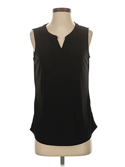 Pre-owned Anne Klein Sleeveless T-shirt In Black