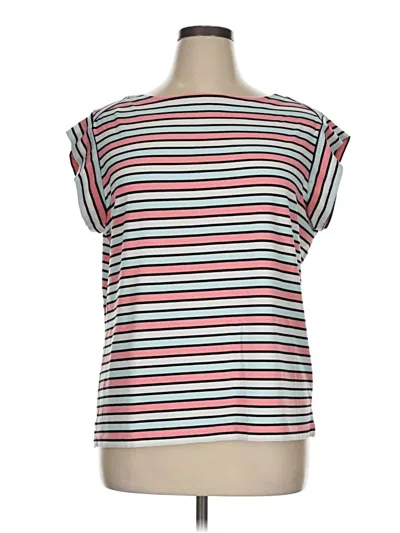 Pre-owned Anne Klein Sleeveless T-shirt In Red